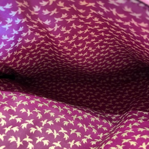 Fossil Key-per Tablet Sleeve 10.5" x 8.75" x 1" Striped Bright Zip - Picture 5 of 5